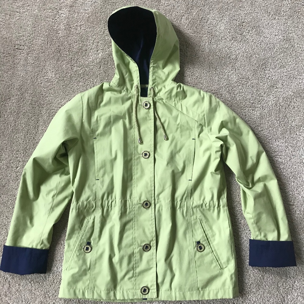 🍓Beautiful Mackintosh Light Spring Jacket With Drawstring & Hood